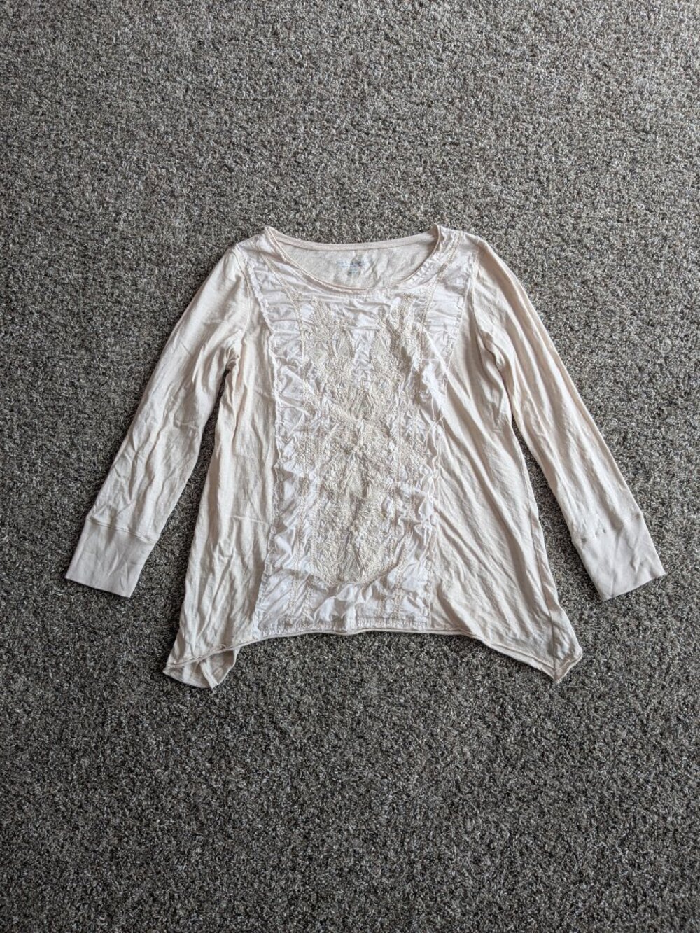 Soft Surroundings Embroidered Shirt Top Size Extra Large